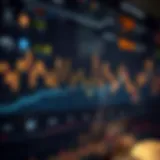 An analytical chart displaying the altcoin season index trends