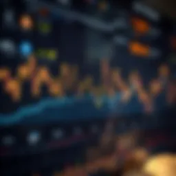 An analytical chart displaying the altcoin season index trends