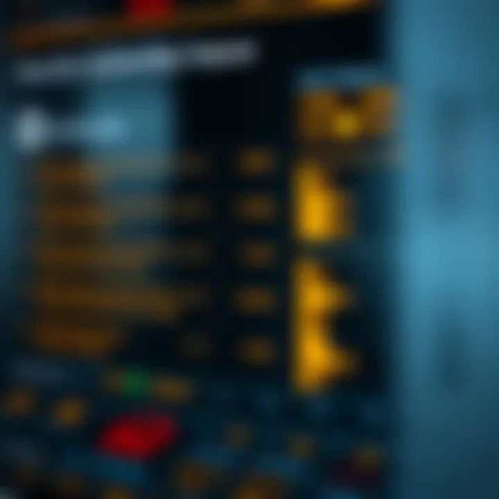 Chart depicting security features of different authentication methods