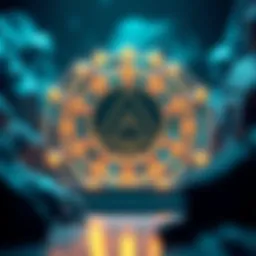 A visual representation of Avalanche Coin's blockchain architecture