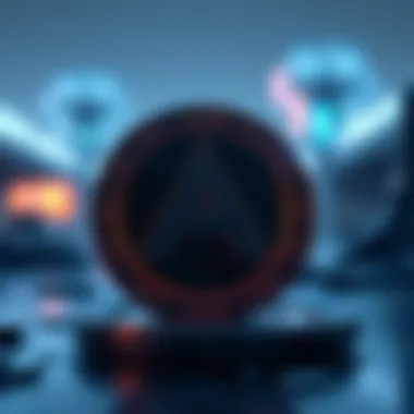 A futuristic concept image representing the future potential of Avalanche Coin