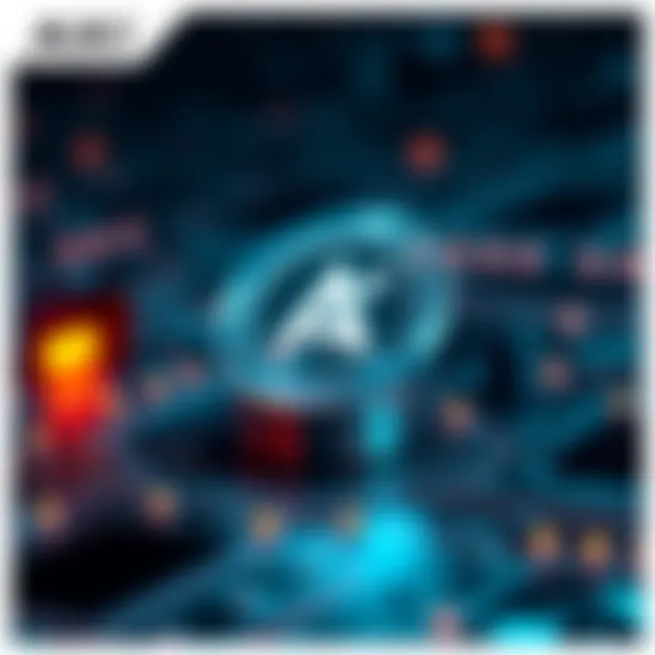 Illustration of AXI protocol architecture with blockchain integration