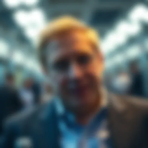 Portrait of Barry Silbert showcasing his visionary approach to cryptocurrency