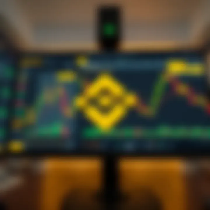 Overview of Binance trading interface