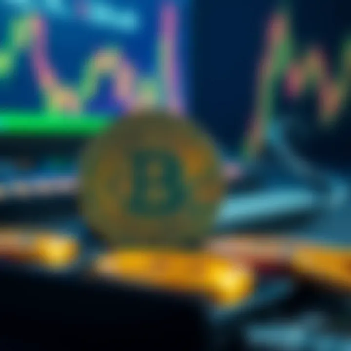 Conceptual depiction of Bitcoin P2P trading