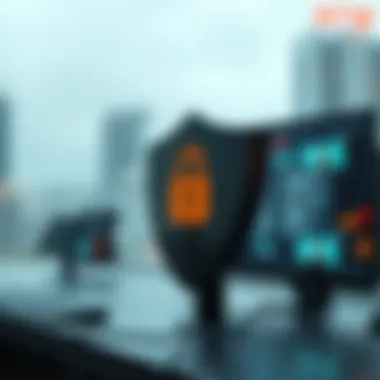 Concept of cybersecurity defense