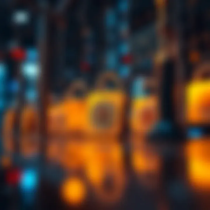 Visual representation of data breaches