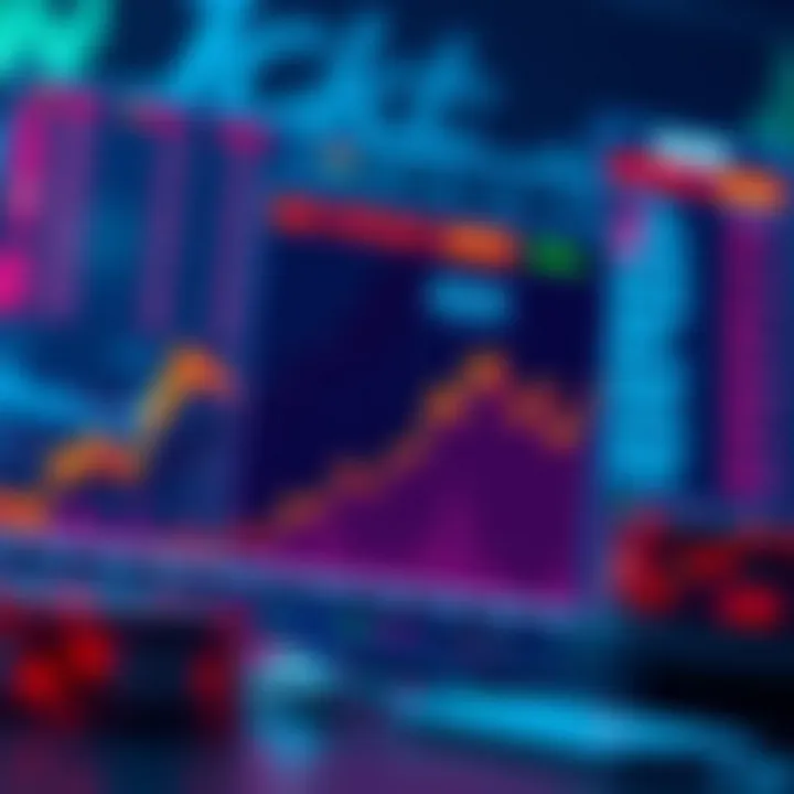 Insightful graph illustrating block stock fluctuations