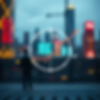 Diagram showing the correlation between blockchain technology and Bbig stocks