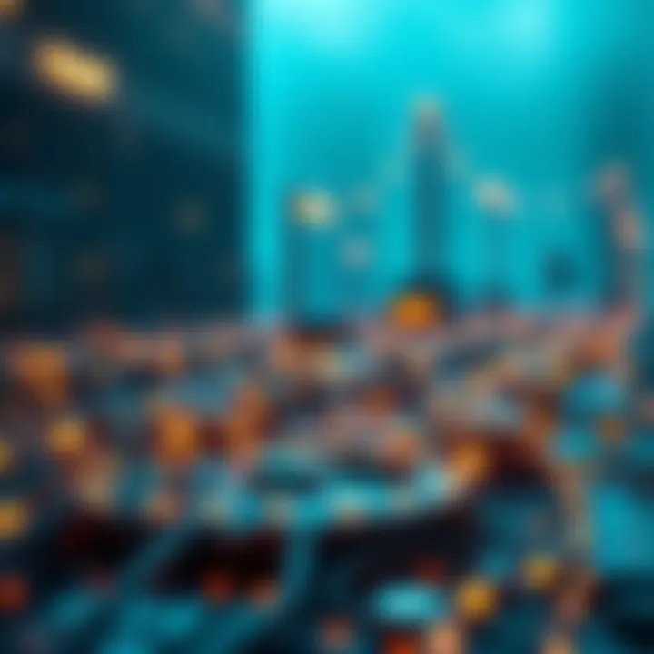 Visual analysis of blockchain technology impacts on financial systems