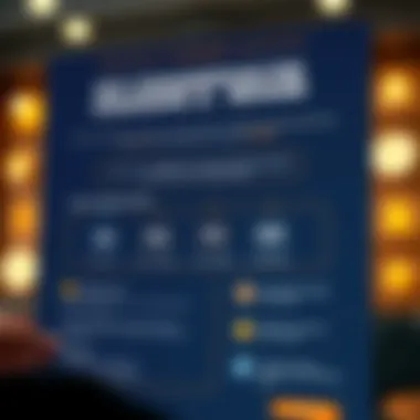 Infographic depicting broker selection criteria