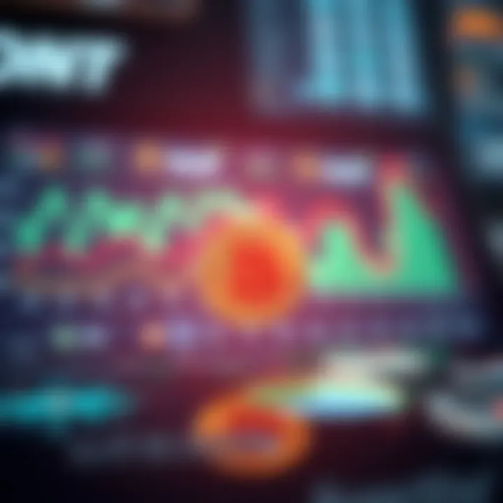 Visual representation of cryptocurrency performance analysis