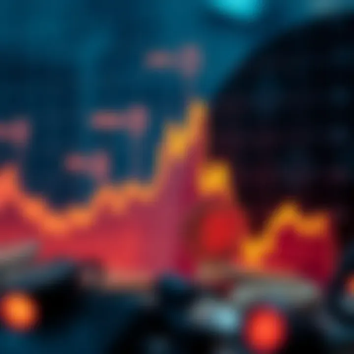 Graph illustrating the impact of cryptocurrency market fluctuations on FTCH