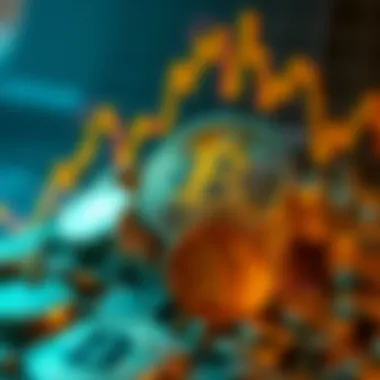 Visual representation of market impact of cryptocurrency ETFs