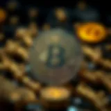 Visual representation of cryptocurrency concepts