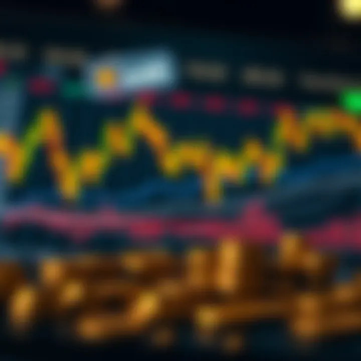 A visual representation of market trends and analysis in cryptocurrency trading.