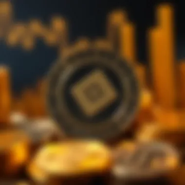 Visual representation of cryptocurrency market influence