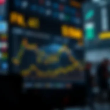 Visual representation of cryptocurrency market trends