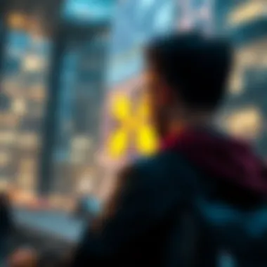 Regulatory environment illustration in cryptocurrency