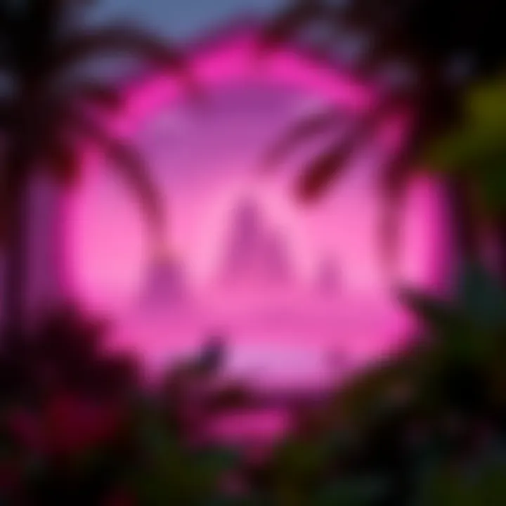 Symbolic representation of crypto paradise