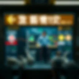 Visual representation of currency exchange concepts