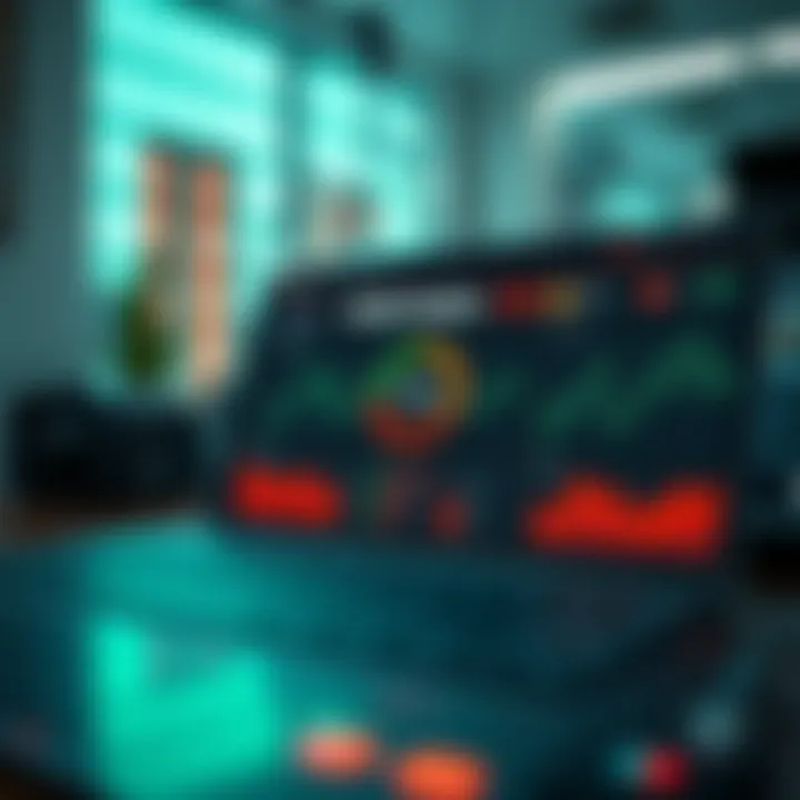 Overview of Dapp Radar's dashboard interface