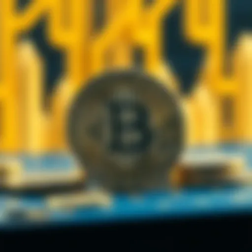 Conceptual representation of digital currency