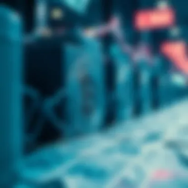 Visual representation of economic events impacting exchange rates.