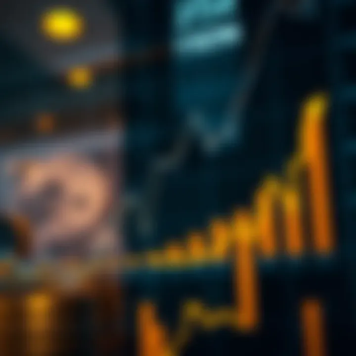 Economic impact chart showing interest rates and investment trends