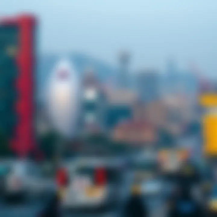 Infographic depicting key economic indicators of South Korea and Vietnam.