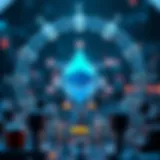 Illustration depicting the Ethereum network architecture