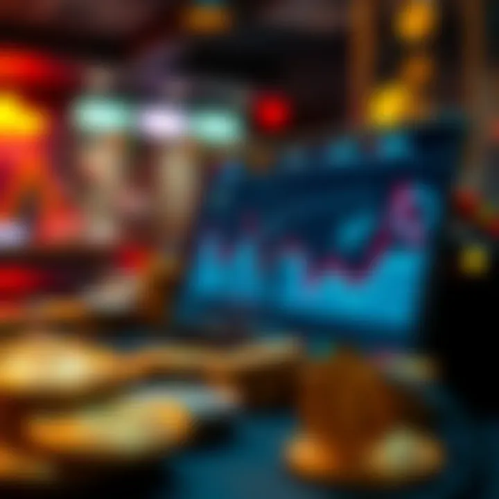 Visual representation of cryptocurrency trends