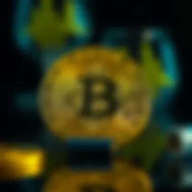 Conceptual representation of Bitcoin