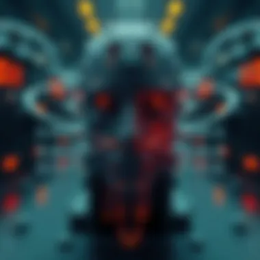 Graphical analysis of structural elements in GAN.