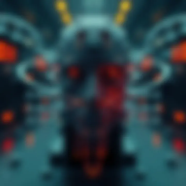 Graphical analysis of structural elements in GAN.