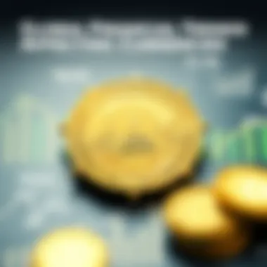 Infographic summarizing global financial trends affecting currencies