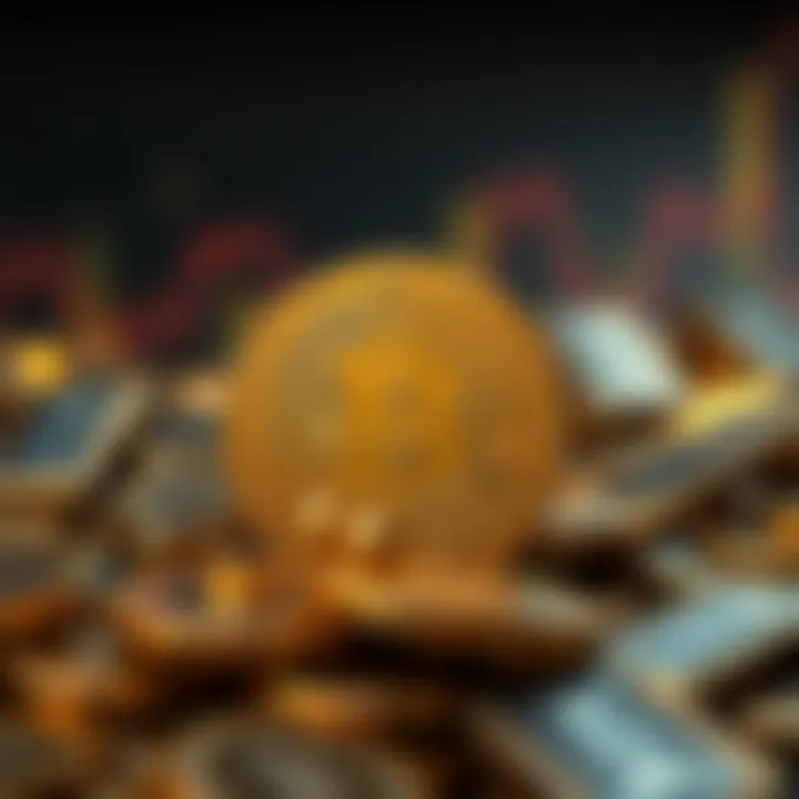 Infographic illustrating factors influencing gold prices