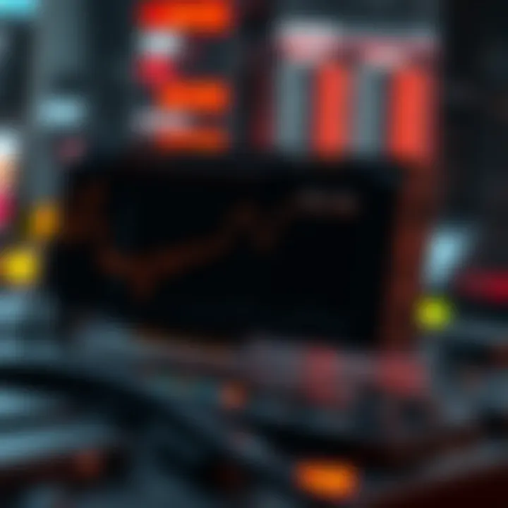 Graph illustrating current trends in graphics card prices