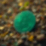 Conceptual representation of Green Bitcoin technology impacting the environment