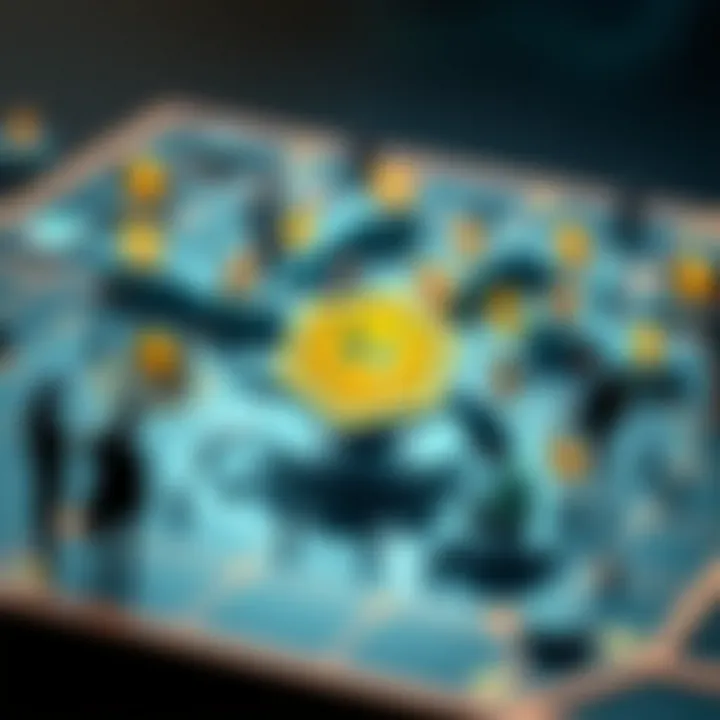 Community-Driven Ecosystem of Hive Coin An infographic depicting the community-driven ecosystem of Hive Coin