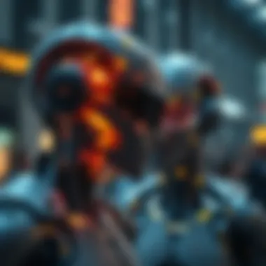 Visionary depiction of human-AI coexistence