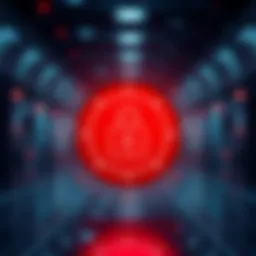 Digital verification symbol representing security and authenticity