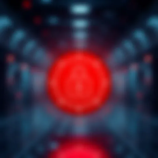 Digital verification symbol representing security and authenticity