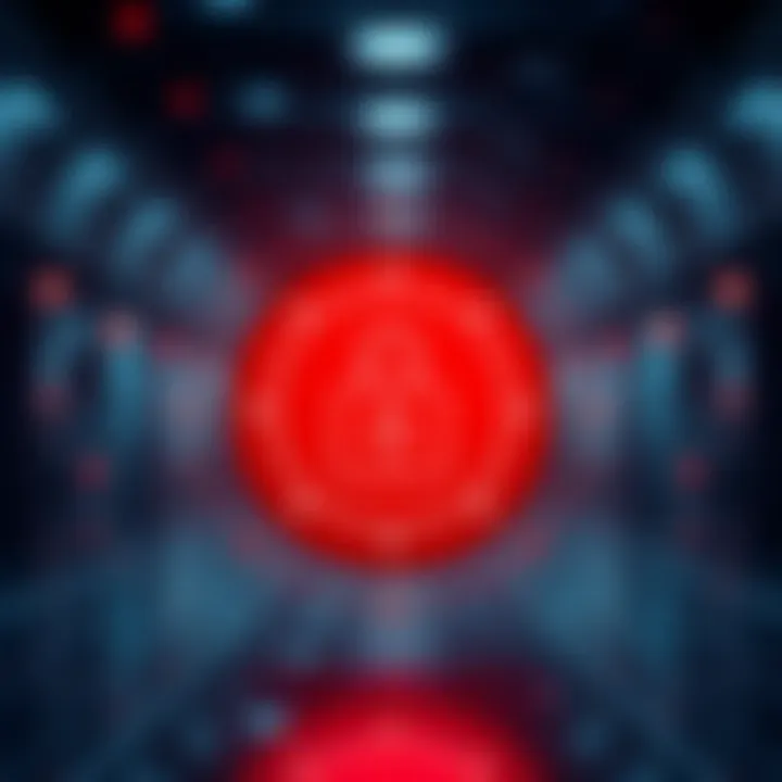 Digital verification symbol representing security and authenticity