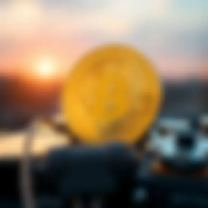 Visual representation of investment opportunities and risks