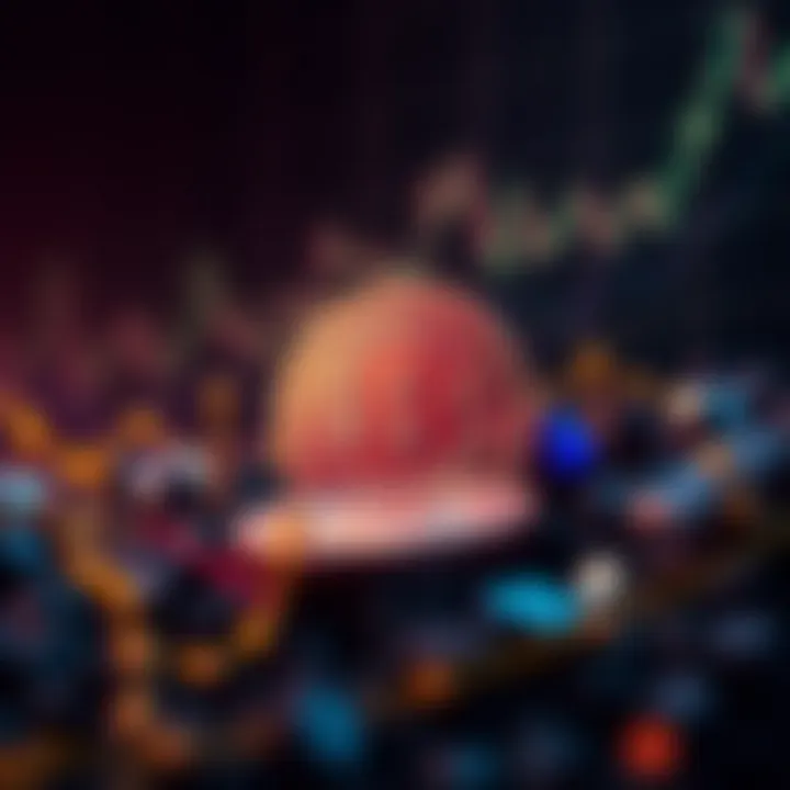 Diverse investment strategies illustrated conceptually