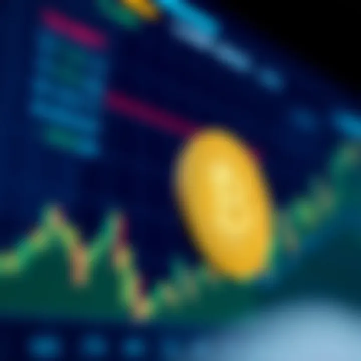 Chart showing market trends for ldmk coin