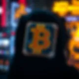 Conceptual representation of miss block in blockchain technology