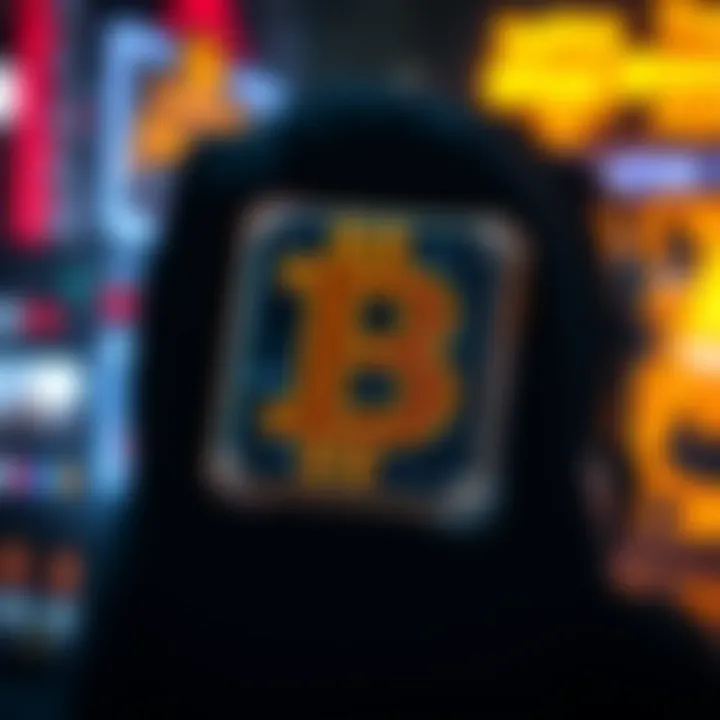 Conceptual representation of miss block in blockchain technology