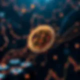 Conceptual representation of blockchain technology